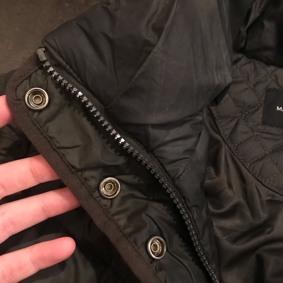 Marc New York Puffer Jacket With Hood Size Medium - Picture 3 of 8